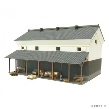 みにちゅあーとキット 情景シリーズ S\u003d1/87・80 倉庫-1 MK05-46【送料無料】