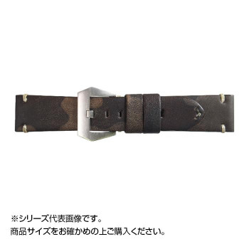 Emitta(エミッタ) 時計バンド ツヴァイ 24mm コーヒー (美錠:銀) ETP-ZC24【送料無料】 メール便対応商品
