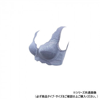 TAMURA yauco ブルーメリアブラジャー レギュラー ブルーグレー M-YTA25R-207-M【送料無料】