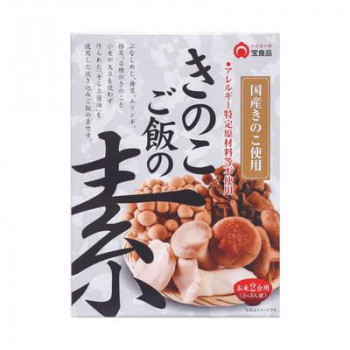 ＼今だけ！エントリーでポイント5倍！／ 宝食品 きのこご飯の素 230g&times;40セット【送料無料】｜LifeUp