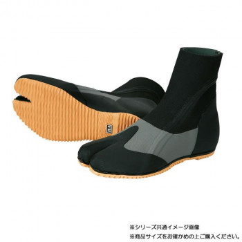 \今だけ!エントリーでポイント5倍!/ 阪神素地 CM-319 マリンブーツ 28.0cm ブラック【送料無料】|LifeUp