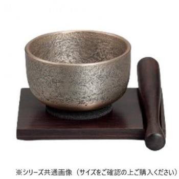 ＼今だけ！エントリーで尖んがり5倍／ALTE MEISTER アルテマイスター 仏具 砂張リン仕掛ける 2.1 まっ黒 41382【貨物輸送無料】