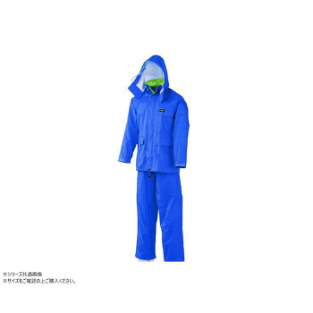 スミクラ レインウェア 透湿MOAシータ レインスーツ ブルー 4L A-660【送料無料】