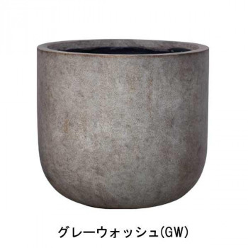 グリーンポット 植木鉢 ベルベット Uポット グレーウォッシュ 40cm AN-BU4044GW【送料無料】