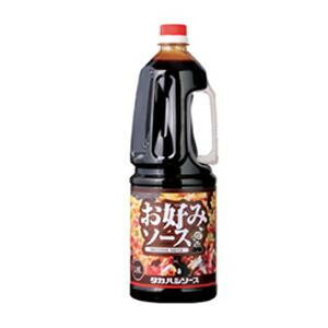 タカハシソース 屋台のお好みソース 1.8L 8本セット 014740【送料無料】