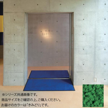 ＼今だけ！エントリーでポイント5倍！／ インドアマット　ブライトマットII　30号　150&times;180cm　きみどり【送料無料】｜LifeUp