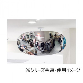 \今だけ!エントリーでポイント5倍!/ ユニット スーパーオーバルミラー 室内用 869-731【送料無料】|LifeUp
