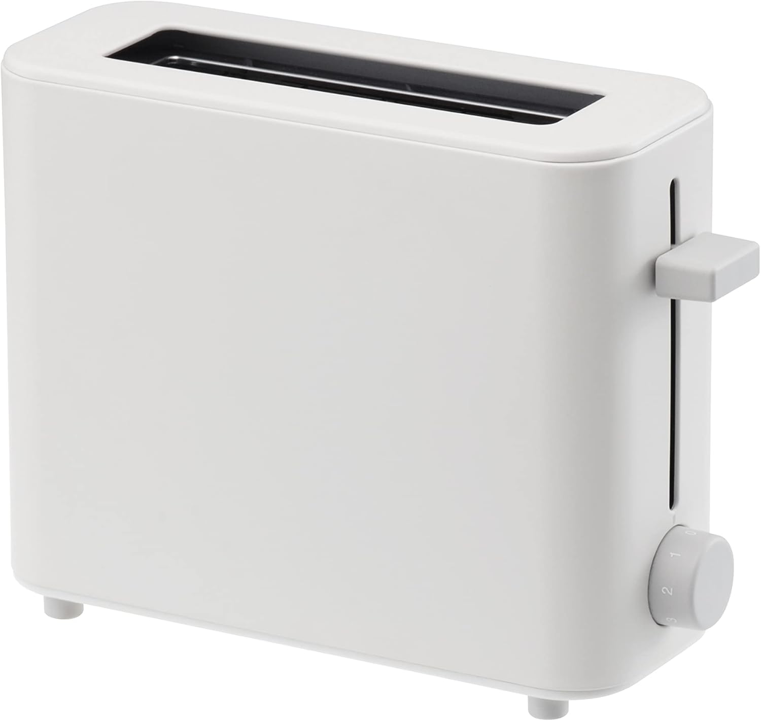 ±0 足し加えるさし引く皆無 ポップアップトースター 1枚焼き ( 白いこと ) XKT-V030 ( W )  重さ1kg 一人暮らし 省間隔文字 パウダーコンパクト 分かりやすい 新遣って行く 差し上げ物 差し上げ物