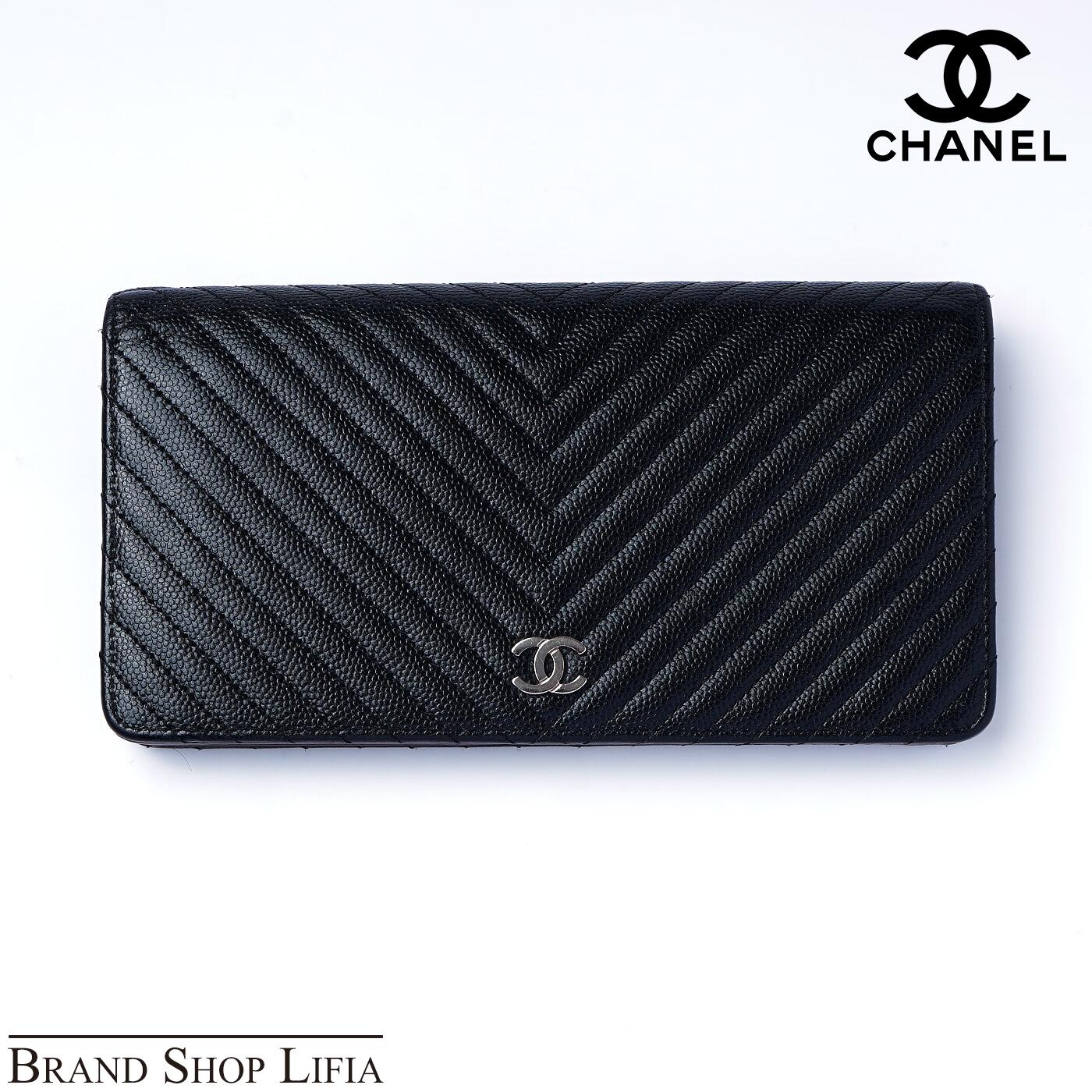 楽天市場】未使用 シャネル CHANEL クラシックロングジップウォレット