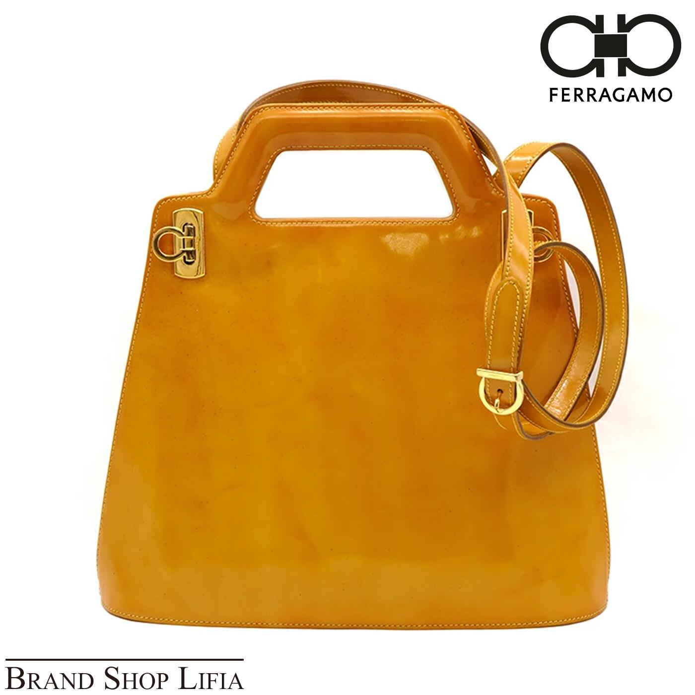 楽天市場】【中古】Salvatore Ferragamoフェラガモ『ガンチーニ 2WAY