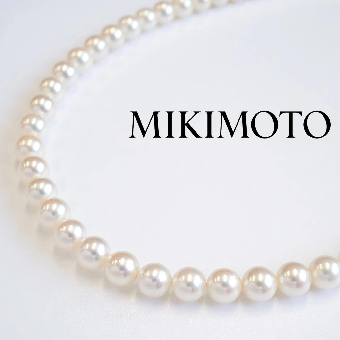 楽天市場】MIKIMOTO ミキモト パール2点セット 約7～8mm ネックレス