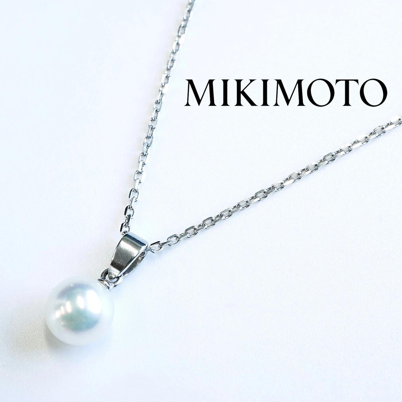 12326未使用品級MIKIMOTO ミキモト アコヤパール　ネックレス　一粒 楽天市場】【新品同様】ミキモト ネックレス あこや真珠 7mm 強テリ