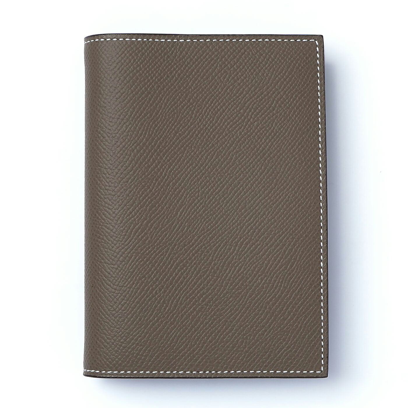 プ*)様 HERMES 手帳カバー GM ブラック レザー BOXとショッパー付 15038_00.jpg