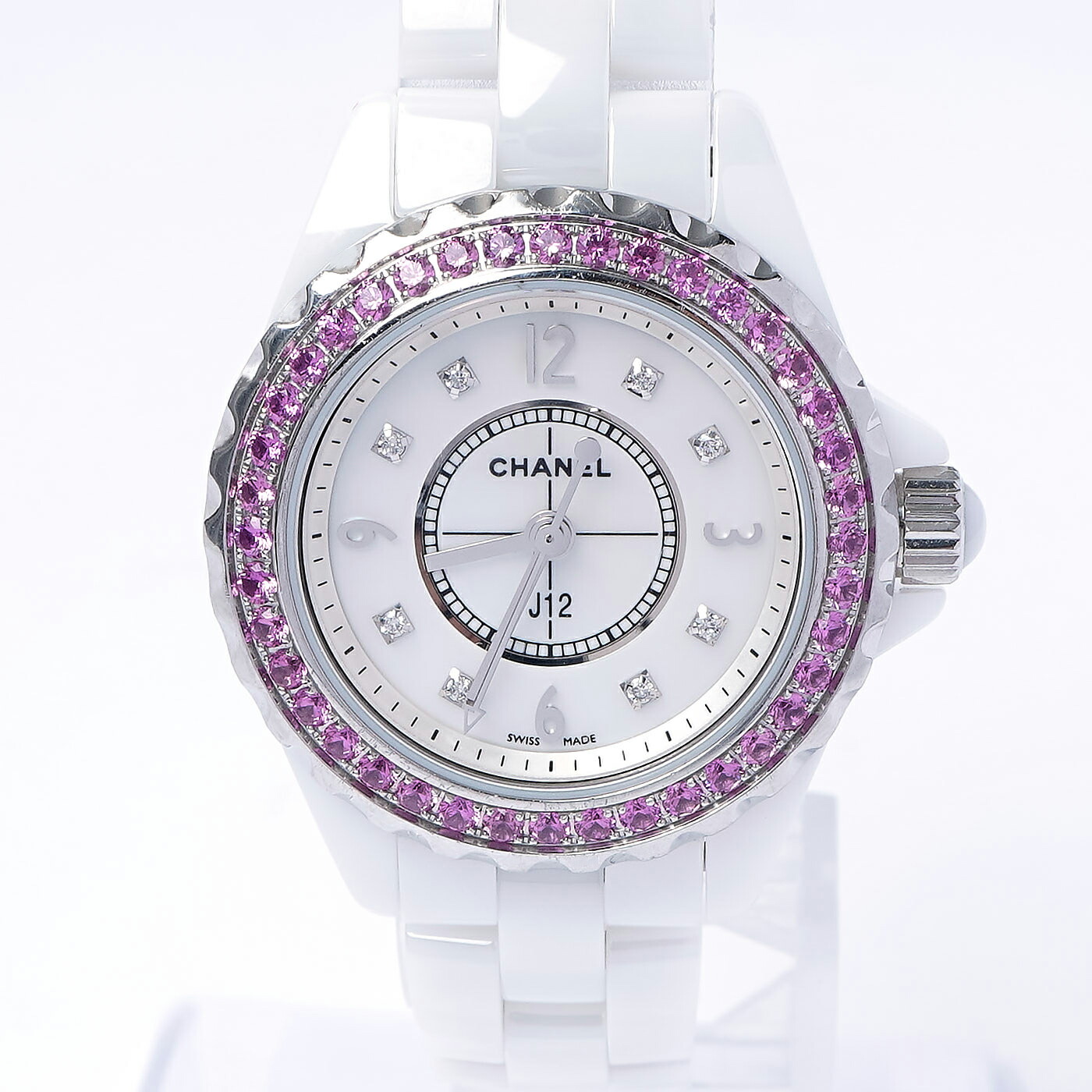 楽天市場】シャネル（CHANEL）J12 ジェイトゥエルヴ 38mm用 ピンク