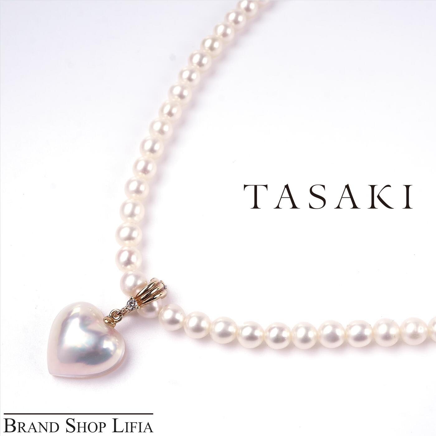 楽天市場】TASAKI【田崎真珠】K18YG マベパール付ネックレス 約45cm/約