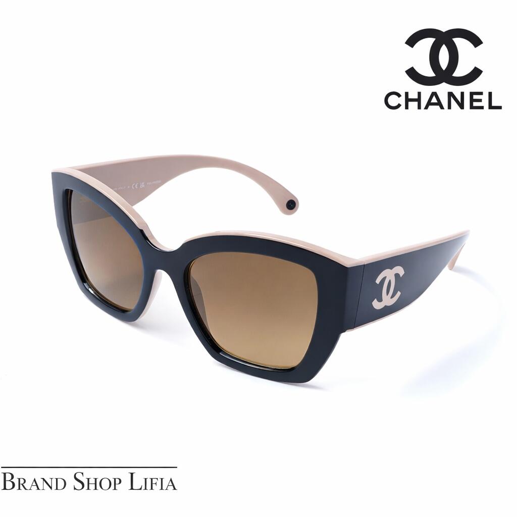 楽天市場】シャネル CHANEL サングラス ラウンドロゴ 丸型 白×黒