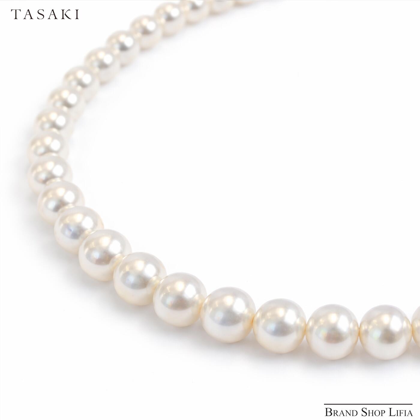 タサキ TASAKI ネックレス 淡水パール 6.9~7.1mm シルバー留め具 SV 43cm 田崎真珠 レディース フォーマル 冠婚葬祭 入学式 パールネックレス ギフト 中古 極上品|Brand Shop Lifia