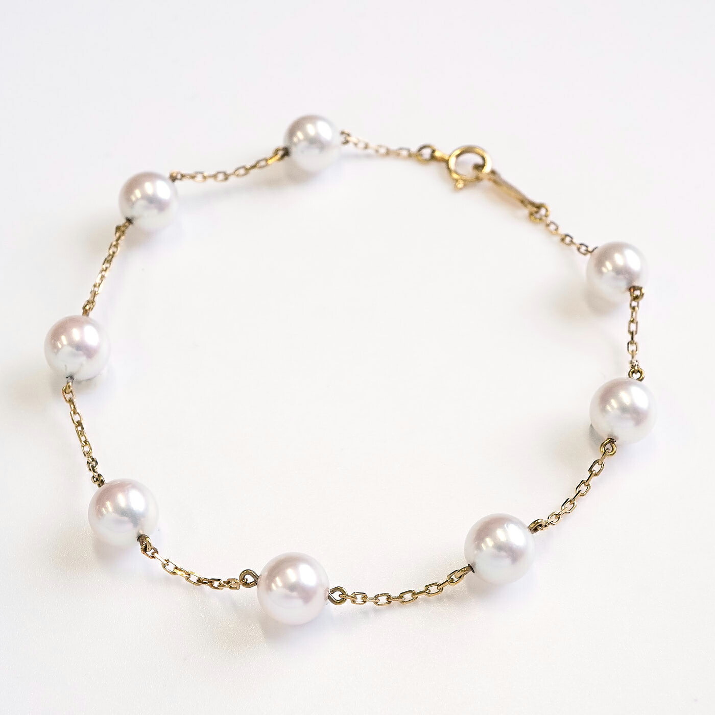 楽天市場】ミキモト MIKIMOTO ブレスレット Mチャーム ベビー パール