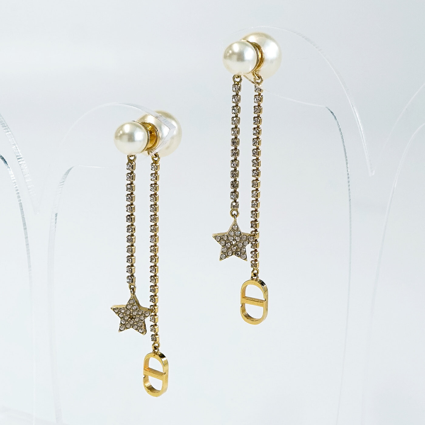 楽天市場】【送料無料】 クリスチャン ディオール ダイス ピアス