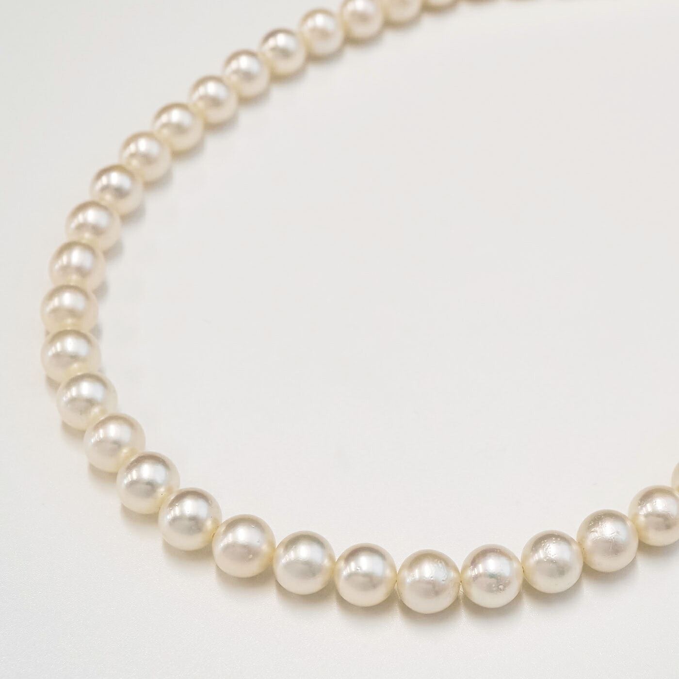 楽天市場】パール 真珠 7mm - 7.5mm 珠 ネックレス ペンダント SILVER