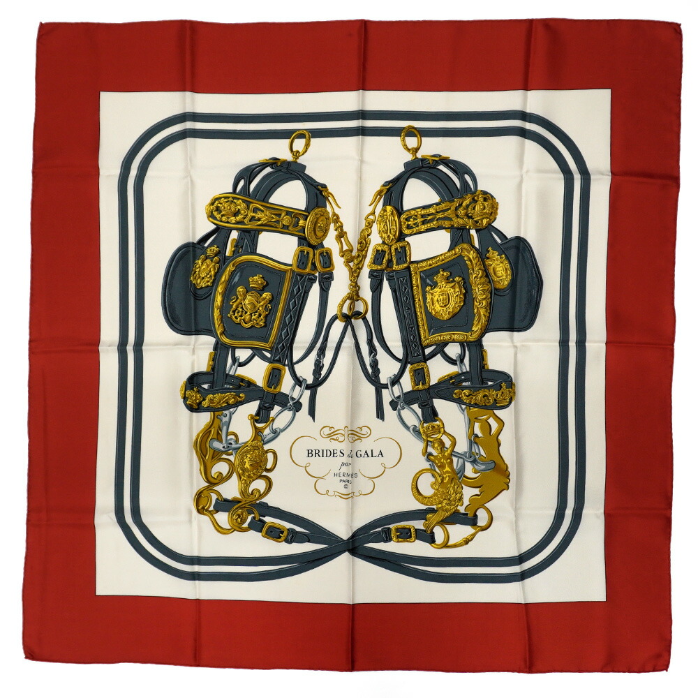 HERMÈS エルメス カレ90 シャルルガルニエへの賛辞 シルク100% エルメス カレ90 HOMMAGE A CHARLES GARNIER シャルルガルニエへ