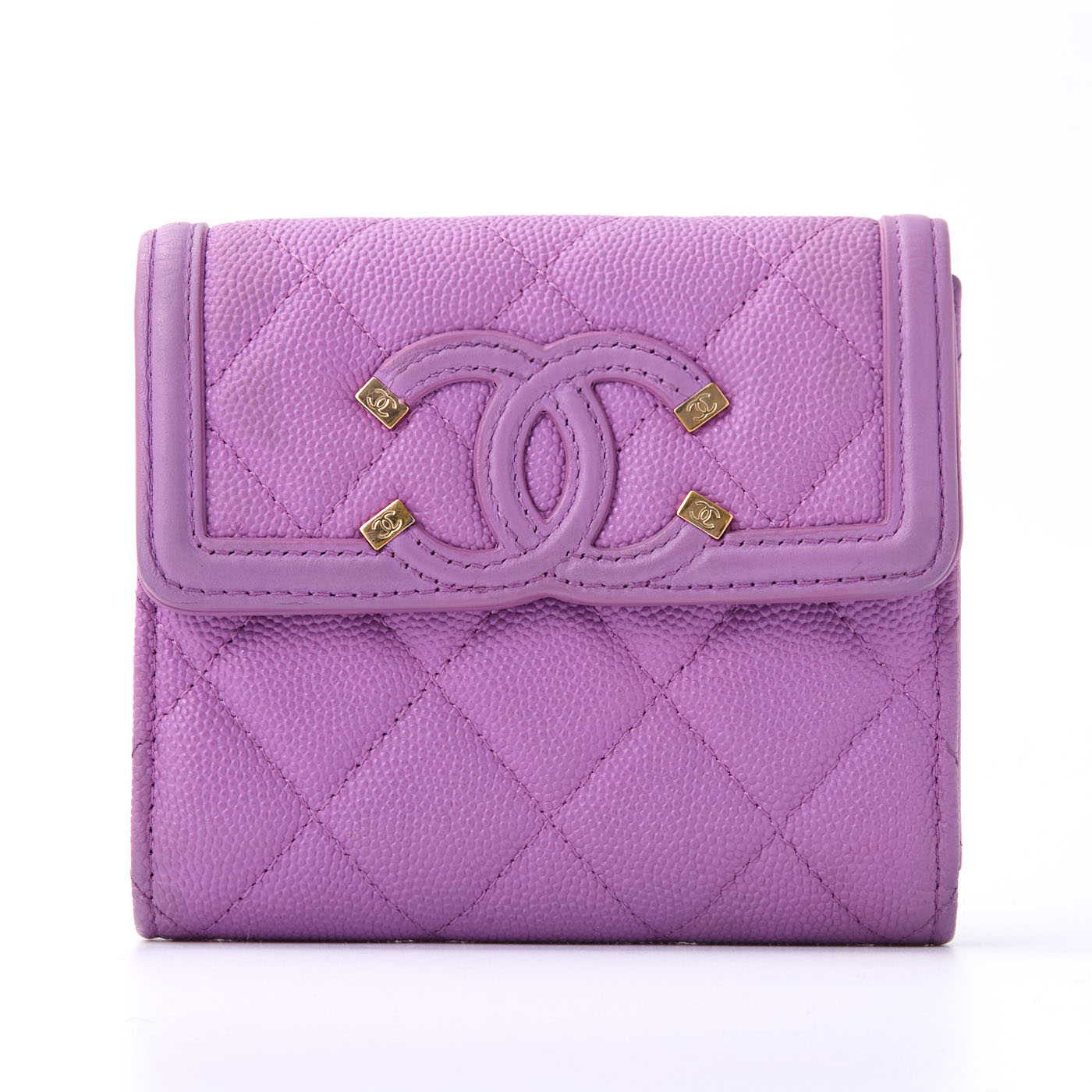 楽天市場】【未使用品】【財布】CHANEL シャネル CCフィリグリー ココ