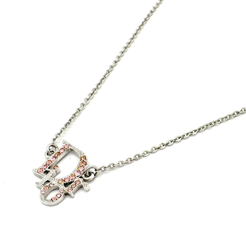 美品★Christian Dior★クリスチャンディオール ロゴ ネックレス 美品 Christian Dior クリスチャンディオール ロゴ ネックレス