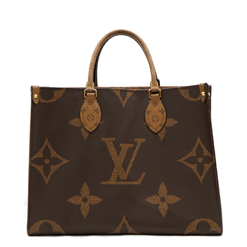 【美品】 ルイヴィトン オンザゴーMM ホワイト 肩掛け トートバッグ LOUIS VUITTON - ルイヴィトン オンザゴーMM モノグラムアン