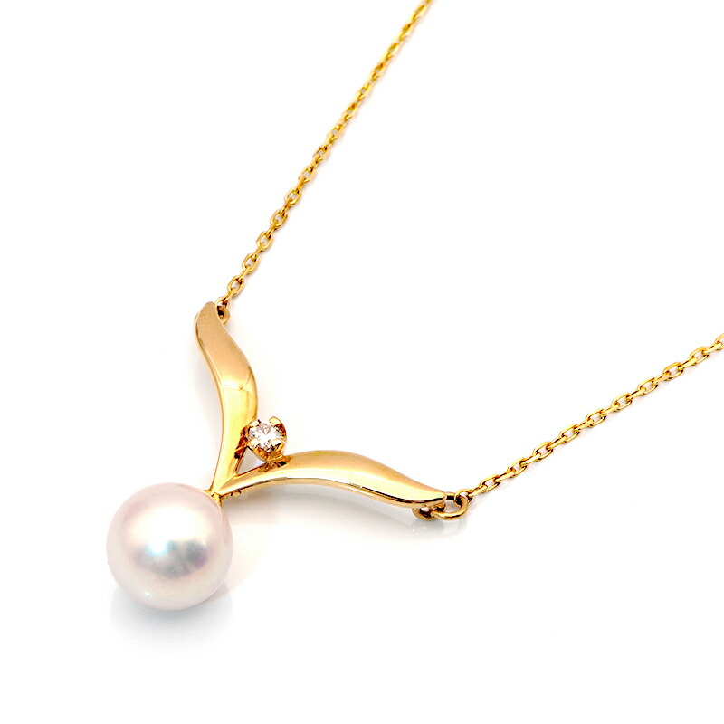 MIKIMOTOミキモト パール 一粒 7mm 真珠 御木本 楽天市場】【中古】MIKIMOTO ミキモト パール ネックレス 7mm珠