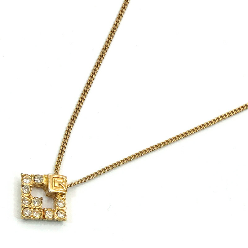 GIVENCHY ジバンシィ ヴィンテージブローチ Gロゴ ゴールド C18 GIVENCHY ジバンシー ブローチ ヴィンテージ ゴールドカラー