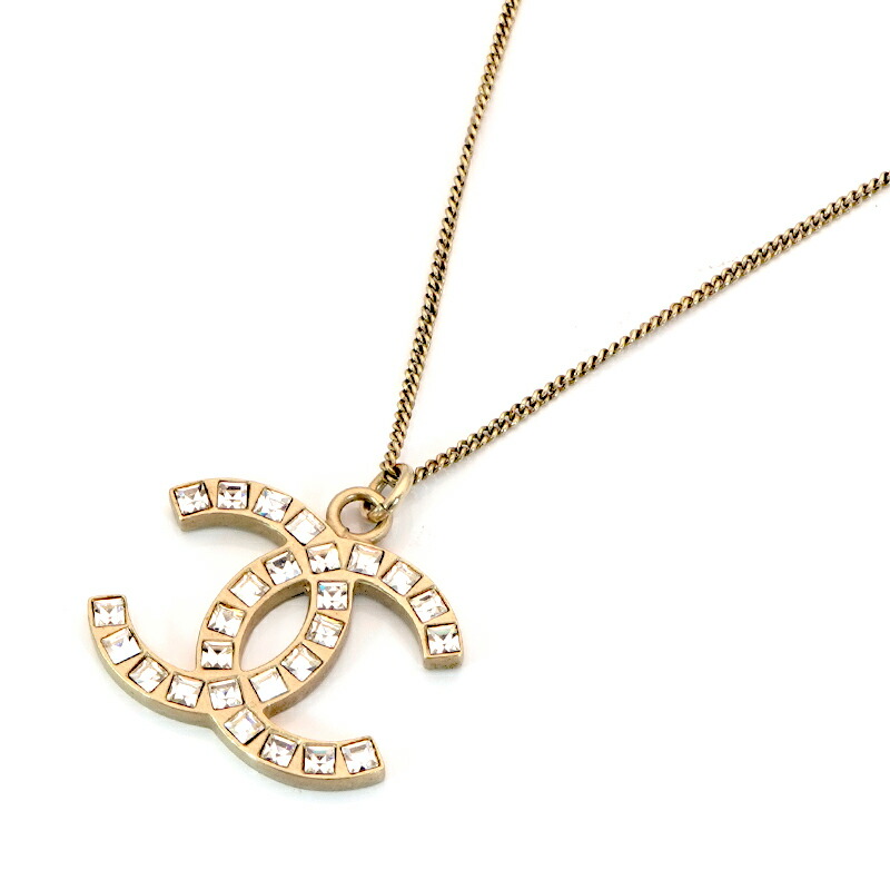 CHANEL ネックレス abe163-b18072 楽天市場】シャネル CHANEL ネックレス ゴールド レディース