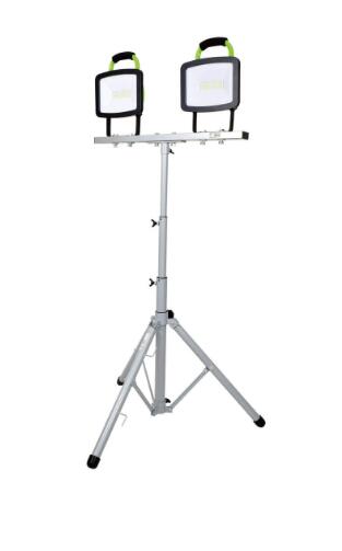 日動工業 LEN-60LW-3ME LEDパワーライト60W 三脚2灯式