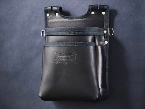 KNICKS(ニックス) KB-201DDSP 総グローブ革2段腰袋(ブラック) 楽天市場】ニックス(knicks)［KB-201DDSP］総グローブ革 2段 腰袋