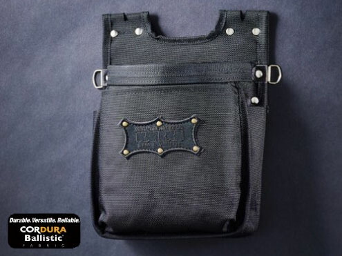 【当店店卸し資産商いもの】KNICKS ニックス BA-201BB／コーデュラバリスティック出どころツーウェイタイプ2段腰袋(か細い手合い)