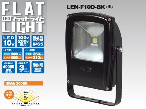 上質で快適 楽天市場 日動工業 Ledフラットライト 黒 昼白色 Len F10d Bk ライト館 即納 最大半額 Winelightanalytical Com