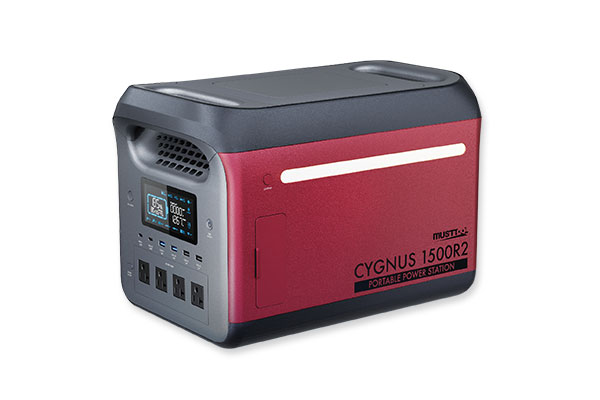 イチネンアクセス CYGNUS(シグナス) ポータブル電源 PB-1500R2 ※個人宅別途送料|ライト館