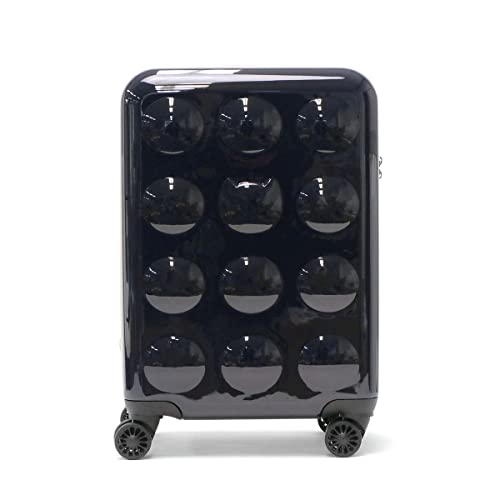 ツモリチサト 新ネコドット 四輪キャリーケース 32L ネイビー スーツケース｜Light Base