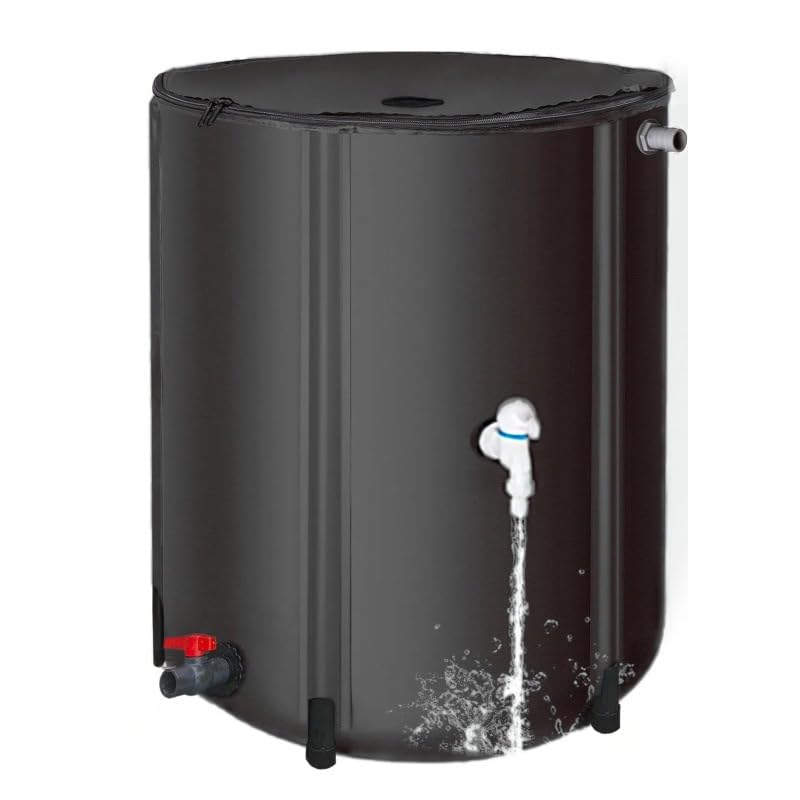 FTWIND雨水タンク 家庭用 50L～1000L選択可能 集水器 貯水タンク 屋外折りたたみ式ポータブル ウォーターバケツ 防災用雨水タンク｜Light Base 9,045円