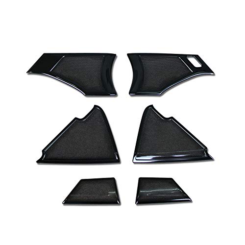 RUIQ 新型 マツダ3 セダン/ファストバック BP系 2019.06~ 専用 内装 ステンレス フロント リア スピーカー リング ガーニッ｜Light Base