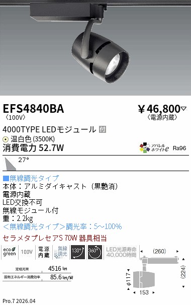 次世代調光調色Synca