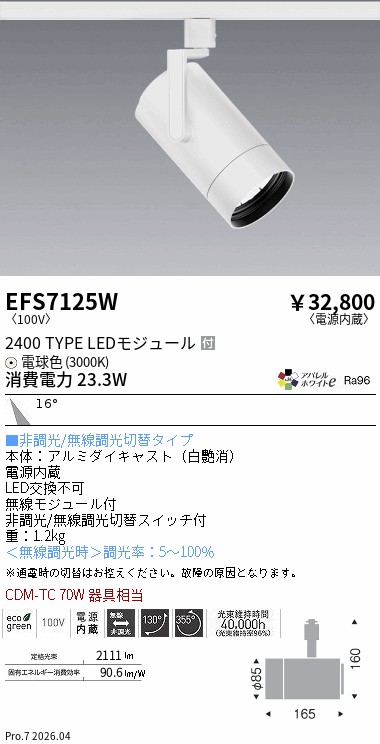 次世代調光調色Synca