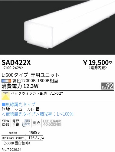 次世代調光調色Synca