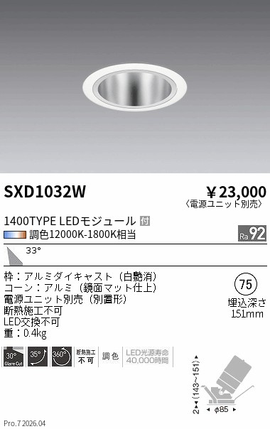 次世代調光調色Synca