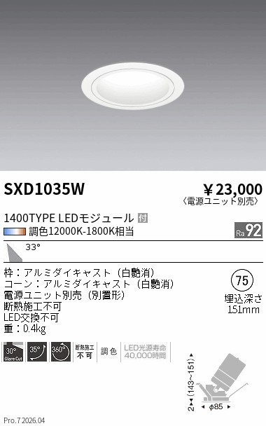 次世代調光調色Synca