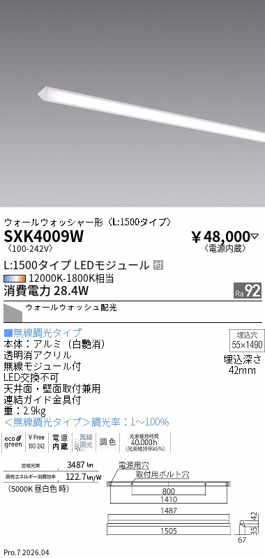 次世代調光調色Synca