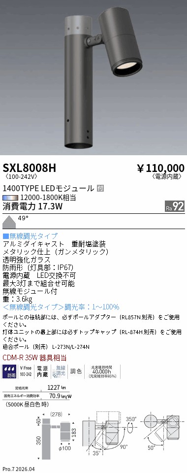 次世代調光調色Synca