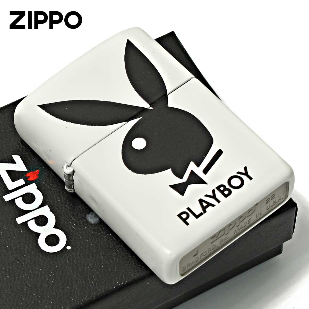 zippo プレイボーイ　アメリカ製 楽天市場】Zippo ジッポー プレイボーイ バニー うさぎ ロゴ