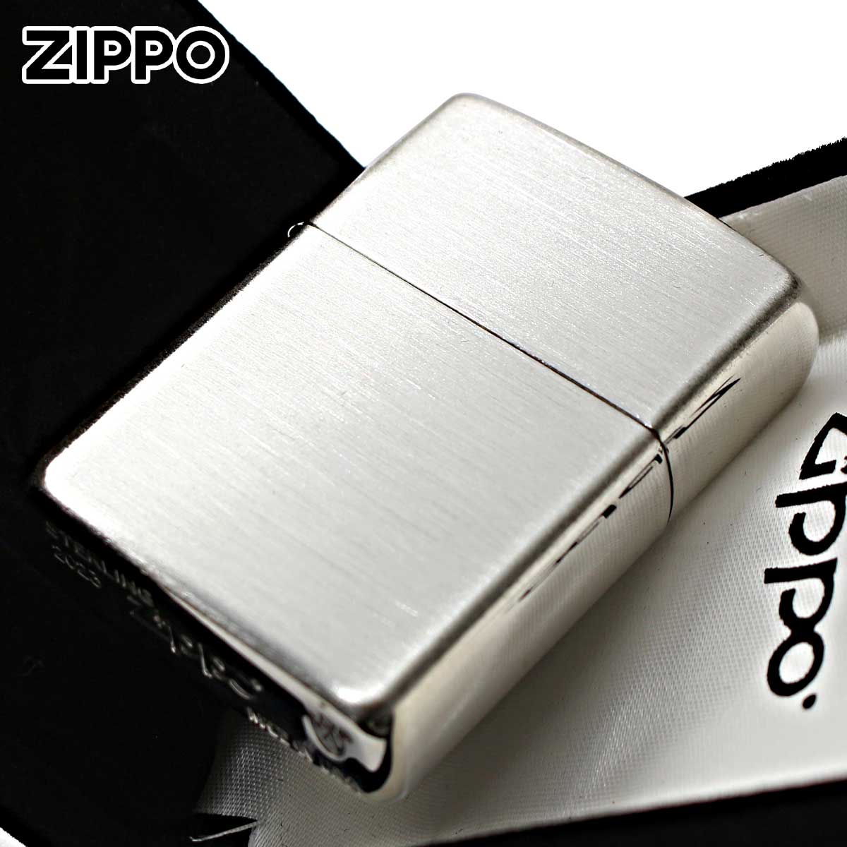 楽天市場】Zippo ジッポライター 純銀 スターリングシルバー 925