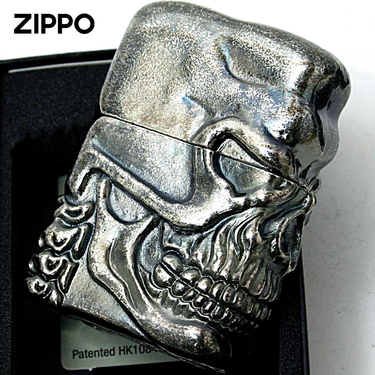 楽天市場】Zippo ジッポライター スカル Skull 骸骨 フルメタル
