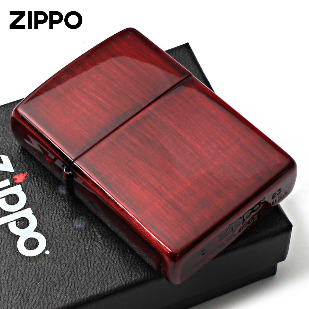 Zippo ジッポライター ユーズド ダメージ レッド ユーズドペインティング USED PAINTING 2UD-RED メール便専用商品
